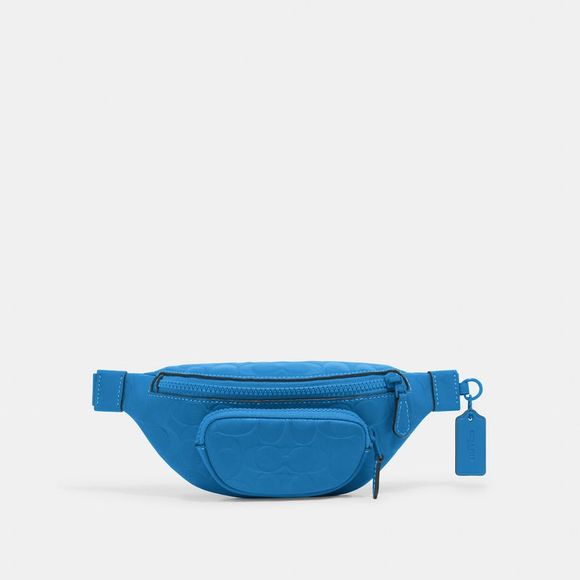 NWT Coach Outlet Sprint Belt Bag 24 In Signature Leather - Picture 1 of 6